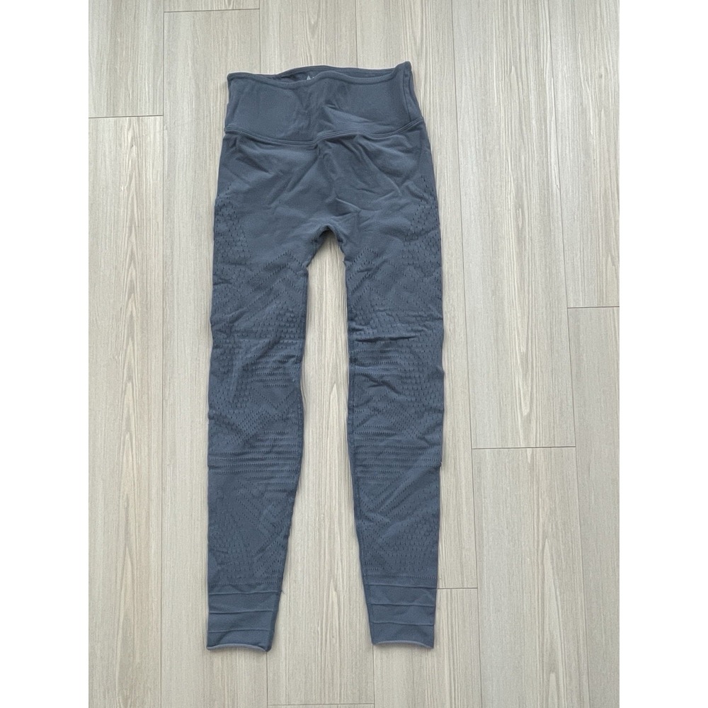 Free People Movement Women's Blue Leggings Size Medium Fitness Lounge